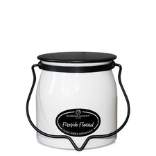 , Fireside Flannel, Creamery Collection, Scented Soy Candle: Butter Jar Candl...