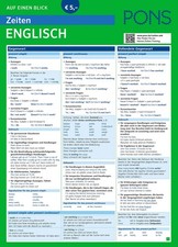 PONS Zeiten auf einen Blick Englisch: Alle englischen Zeiten im Überblick ( ...