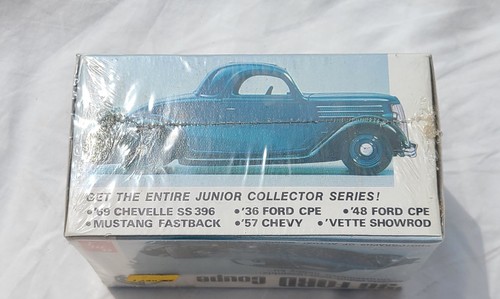 AMT '36 Ford Coupe 1:43 Model Kit T-109 Junior Collector Series Sealed Vintage - Picture 4 of 9