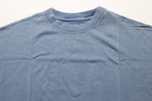 Gap Boys Kids Relaxed Washed Crewneck T-Shirt AP2 Bainbridge Blue Large NWT - Picture 2 of 3