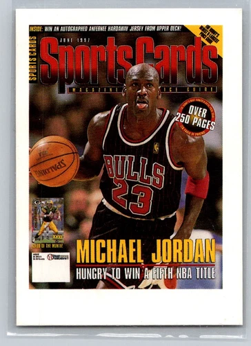 1997 Sports Cards Magazine Free Issue Offer Michael Jordan #NNO - Chicago Bulls