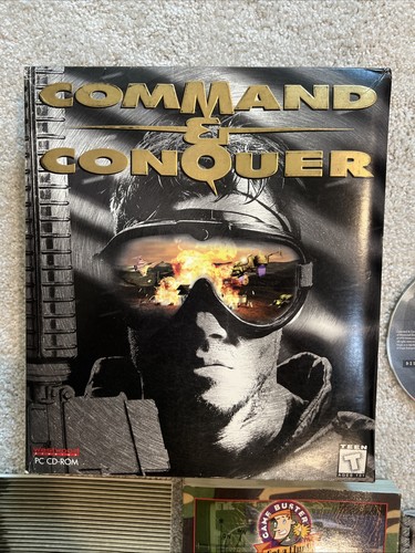 Command & Conquer (PC, 1995) Big Box Original Game - w/ BONUS GUIDE BOOK! - Picture 2 of 22