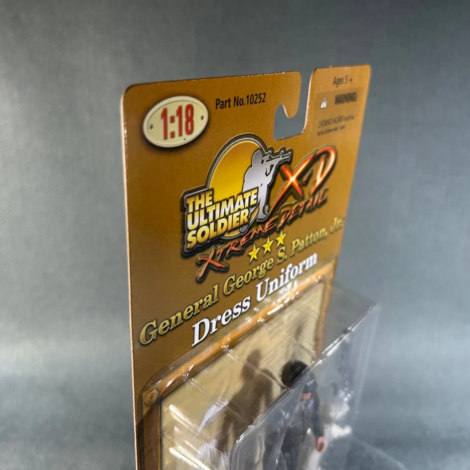 Figura de uniforme de vestir 1:18 The Ultimate Soldier General George S Patton Jr Foto 4 de 4