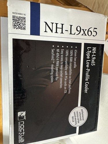 Noctua NH-L9x65 Low Profile LGA2011-0/2011-3/1156/1155/AM2+/AM3+ CPU COOLER - Photo 2/3