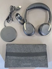 Jabra Evolve2 65 Flex - UC Teams Stereo - Wireless Headset (Bluetooth) - Charger