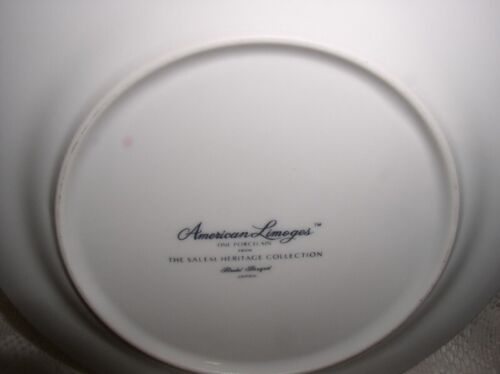 American Limoges Salem Heritage Bridal Bouquet Salad Dessert Plate - Picture 3 of 3