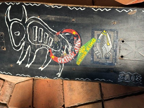 Powell Peralta Steve Saiz Buffalo Vintage Skateboard Deck Original 80er - Bild 4 von 18