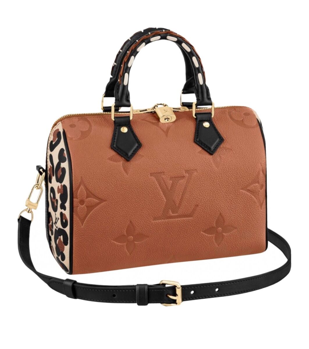 LOUIS VUITTON SPEEDY 25 WILD AT HEART Caramel Bag 🦄 Limited LOUIS VUITTON SPEEDY 25 WILD AT HEART Caramel Bag 🦄 Limited
