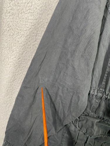 Torrid Utility Jacket Women Size 4 Black Twill FuII Zip Front pocket - Bild 4 von 14