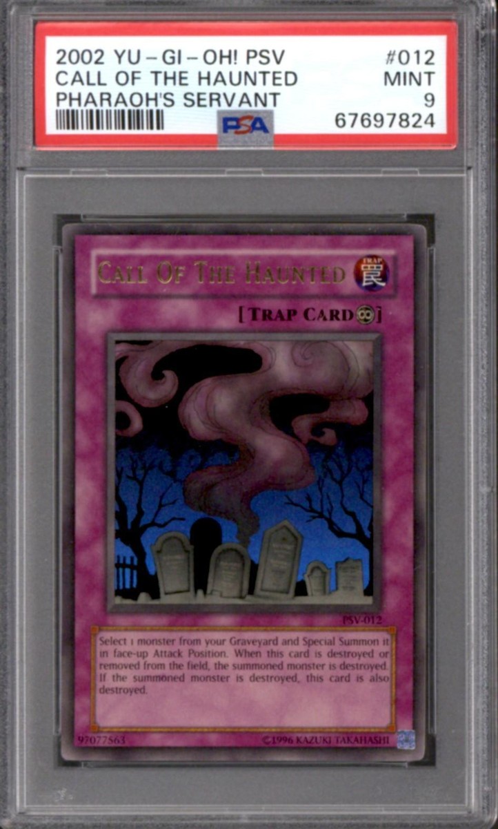 遊戯王PSAPhantom Burial/Call of the Haunted Call of the Haunted