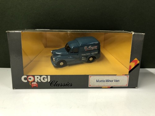 X3 Corgi Morris Minor Vans Castrol D. Morgan & Mac Fisheries 1/43 Scale - Picture 6 of 11