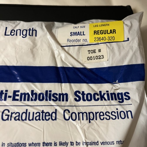 Anti-embolism Stockings C.A.R.E. Nylon Spandex Thigh Length, Regular - Picture 3 of 6