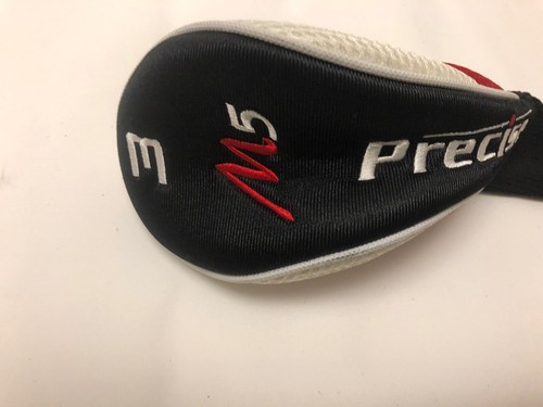 Precise M5 21° Hybrid Wood Head Cover Headcover Very Nice Red Black - Picture 3 of 4