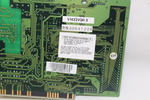 V1433VQH-X ISA Voice Modem Card From NEC Ready 466D Tower Computer - 第 4/4 張圖片