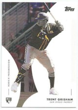 Trent Grisham San Diego Padres 2020 Topps On-Demand Rookie Progression #39 RC 