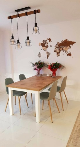 3d Weltkarte aus Holz / Landkarte / World Map / Länderkarte / Wandbild - Bild 5 von 19