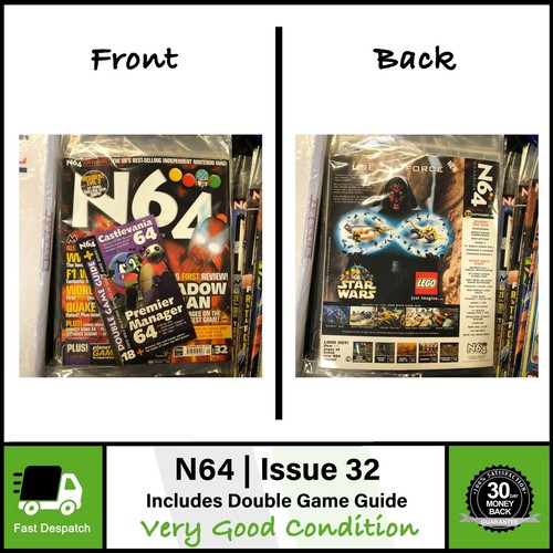 Official Nintendo 64 N64 Magazine ONM UK | Gamecube Gameboy Advance Guide Books - Picture 22 of 65