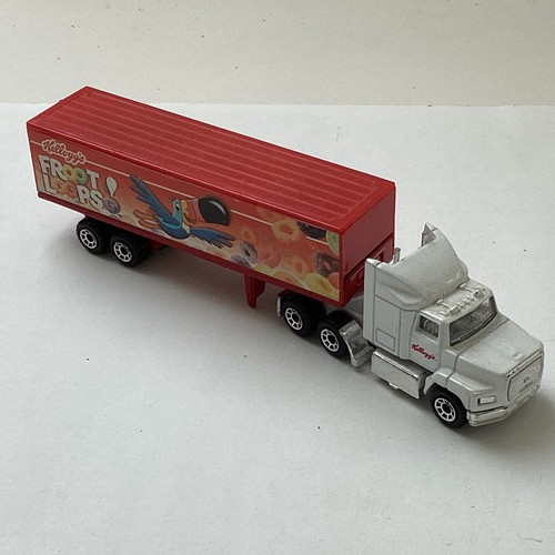 Matchbox Convoy - FORD Aeromax- 1:97 - Kellogg´s Froot Loops - Trailer Sattelzug - Foto 1 di 20