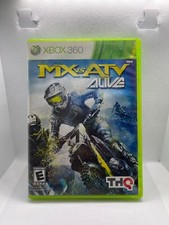 MX vs ATV Alive (Microsoft Xbox 360, 2011) CIB Complete with Manual THQ