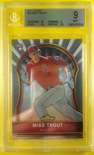 MIKE TROUT 2011 Topps FINEST ROOKIE RC #94 BGS 9 MINT w/ 10 centering