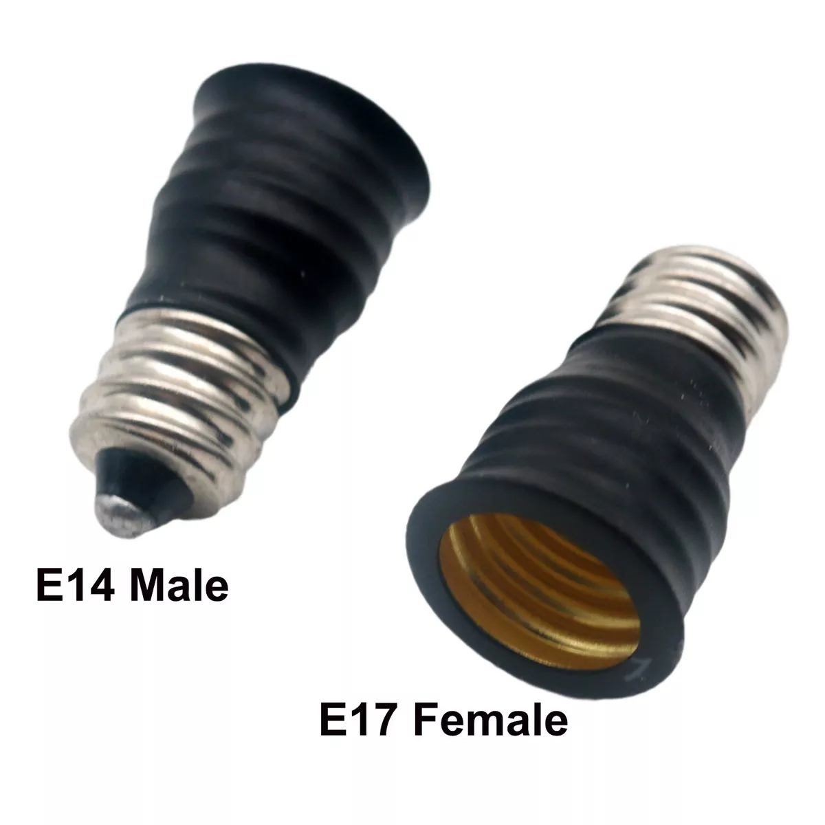 E14 to E17 Candelabra Base Socket LED Light Bulb Lamp Adapter