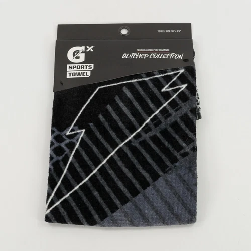 Gatorade GX Sports Towel Glitched Collection All Smoke Golf 16