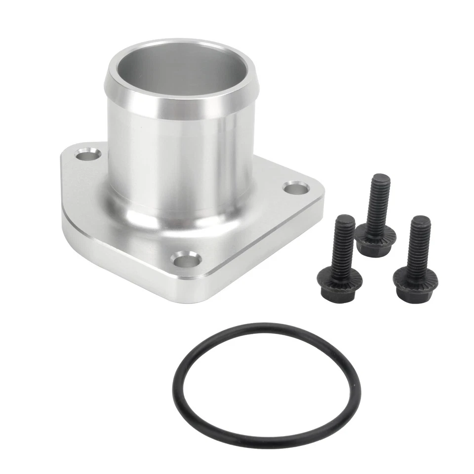 Billet Thermostat Housing Leak Seal For 1999-2003 Ford Powerstroke 7.3L Silver - Image 4 of 4