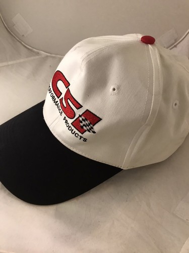 CSI PERFORMANCE PRODUCTS Cap Hat White adjustable snapback Electric Water Pumps - Picture 2 of 4