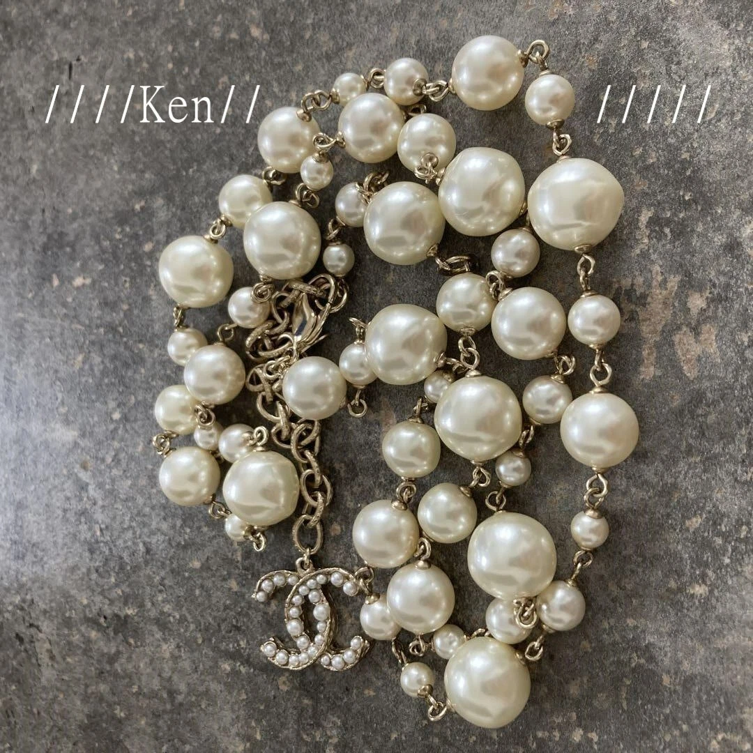 CHANEL Vintage '50s-'60s Large Pearl Choker Necklace For Sale at