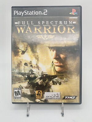 Full Spectrum Warrior PS2 CIB Complete Tested & Working