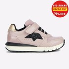 Geox J Fastics Junior Girls Designer Dress Casual Fashion Sneakers Trainers Pink