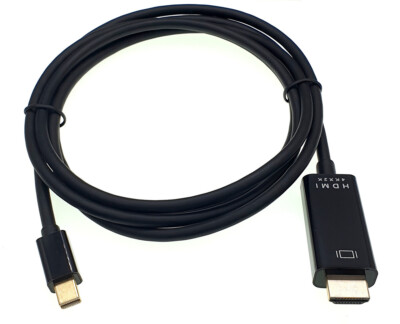 Mini Displayport MDP Male to HDMI Male Adapter Cable 4K UltraHD M/M Cord 3M 1...