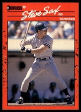 1990 Donruss #78 Steve Sax New York Yankees
