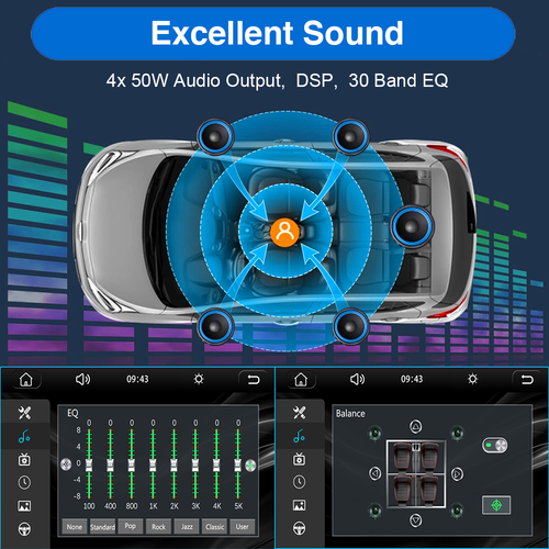 7" Car Stereo Apple Carplay Radio Bluetooth Player For Toyota Celica 2000-2005 - Picture 9 of 15