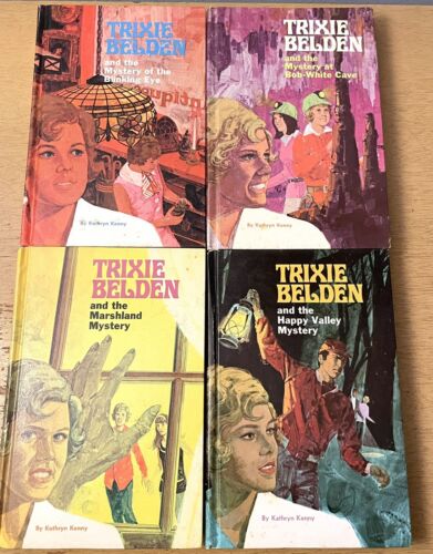 Vtg Trixie Belden Mystery Series Books 3-16 Lot Hardcover Campbell Kenny - Picture 12 of 24