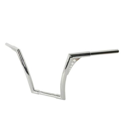 1 1/4" Fat 14" Rise Handlebar Fit For Harley Softail Fatboy Custom Sportster XL - Picture 6 of 11