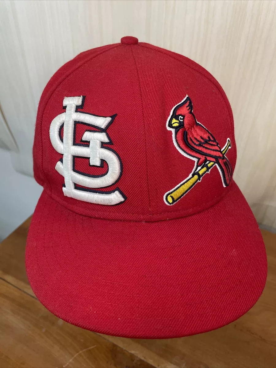 New Era Red Patch Pride St. Louis Cardinals 59Fifty 7 1/4 Fitted Hat Cap MLB