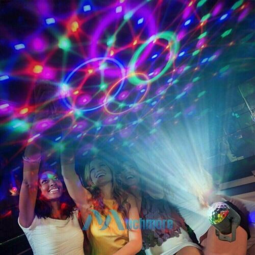 RGB LED Projector Party Disco Club DJ Light Crystal Magic Ball Effect Stage Lamp - Picture 9 of 15