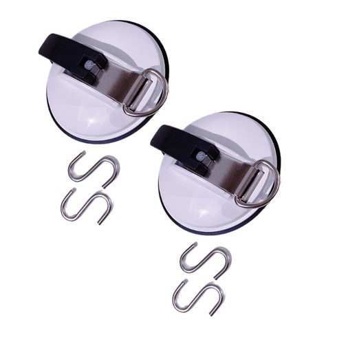 Adjustable Vacuum Suction Cup Hook for Various Surfaces Campers Road Trips 2pcs - Picture 3 of 11
