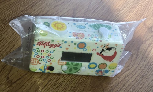 Mini reloj despertador Kellogg's Tony the Tiger 2009 oferta exclusiva sellado - Imagen 5 de 9