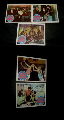 Original 1951 HARLEM GLOBETROTTERS 5 Rare 11 x14" Lobby Cards DOROTHY DANDRIDGE - Picture 1 of 3