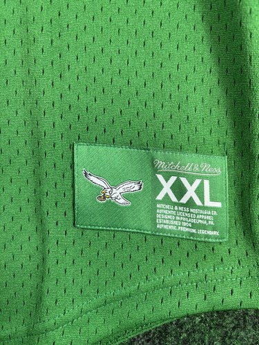 Philadelphia Eagles 1992 Randall Cunningham Mitchell Ness Mesh Shirt Size 2XL - Picture 6 of 10