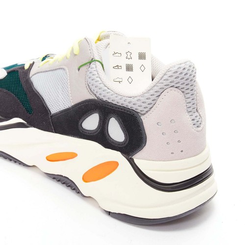 Baskets ADIDAS Yeezy Boost 700 vert orange économies jaune gris US10,5 EU43,5