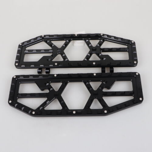 Driver Floorboards Footboards Passenger Foot Pegs For Harley Touring Road King - Picture 5 of 16