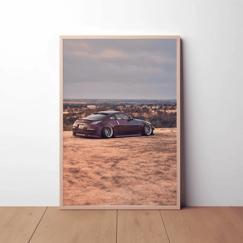 Nissan 350z Art Print #003 - High Resolution Stylish Automotive Decor for Enthus - Picture 4 of 12