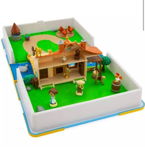 Disney Parks PRINCESA BELLE Libro de Cuentos Juego La Bella y la Bestia Juego NUEVO - Imagen 5 de 5