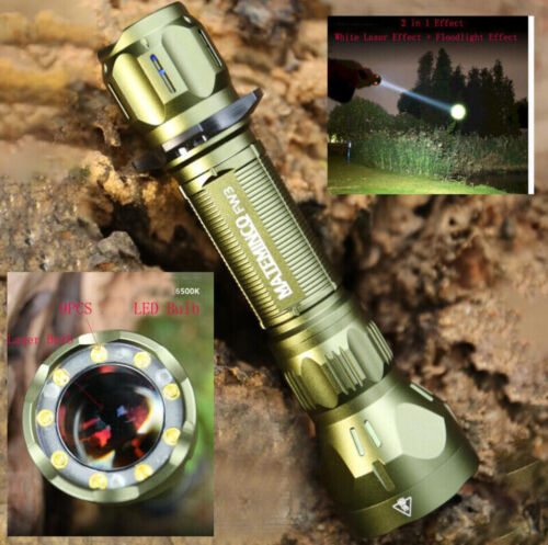 MATEMINCO FW3 Tactical LEP Flashlight 1300 Meters Thrower Spot+ Flood 2in1 Torch - Picture 3 of 33