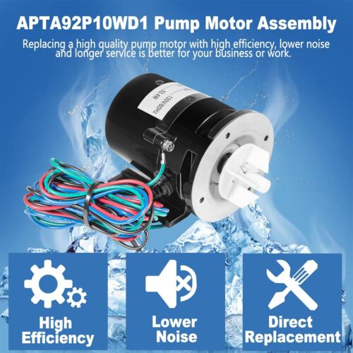 Für Hoshizaki Eismaschine KM-450 KM-900 APTA92P10WD1 Wasserpumpe Motorbaugruppe - Bild 4 von 12