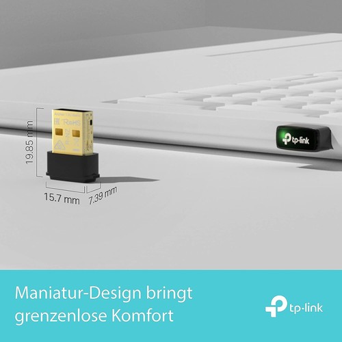 TP-Link Archer T3U Nano AC1300 USB Netzwerkkartenadapter WLAN Dongle Stick 2.0 - Bild 7 von 7
