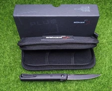 Boker Plus Kwaiken Air Mini Flipper Knife 3.07" VG-10 Black Blade, G10 - 01BO329